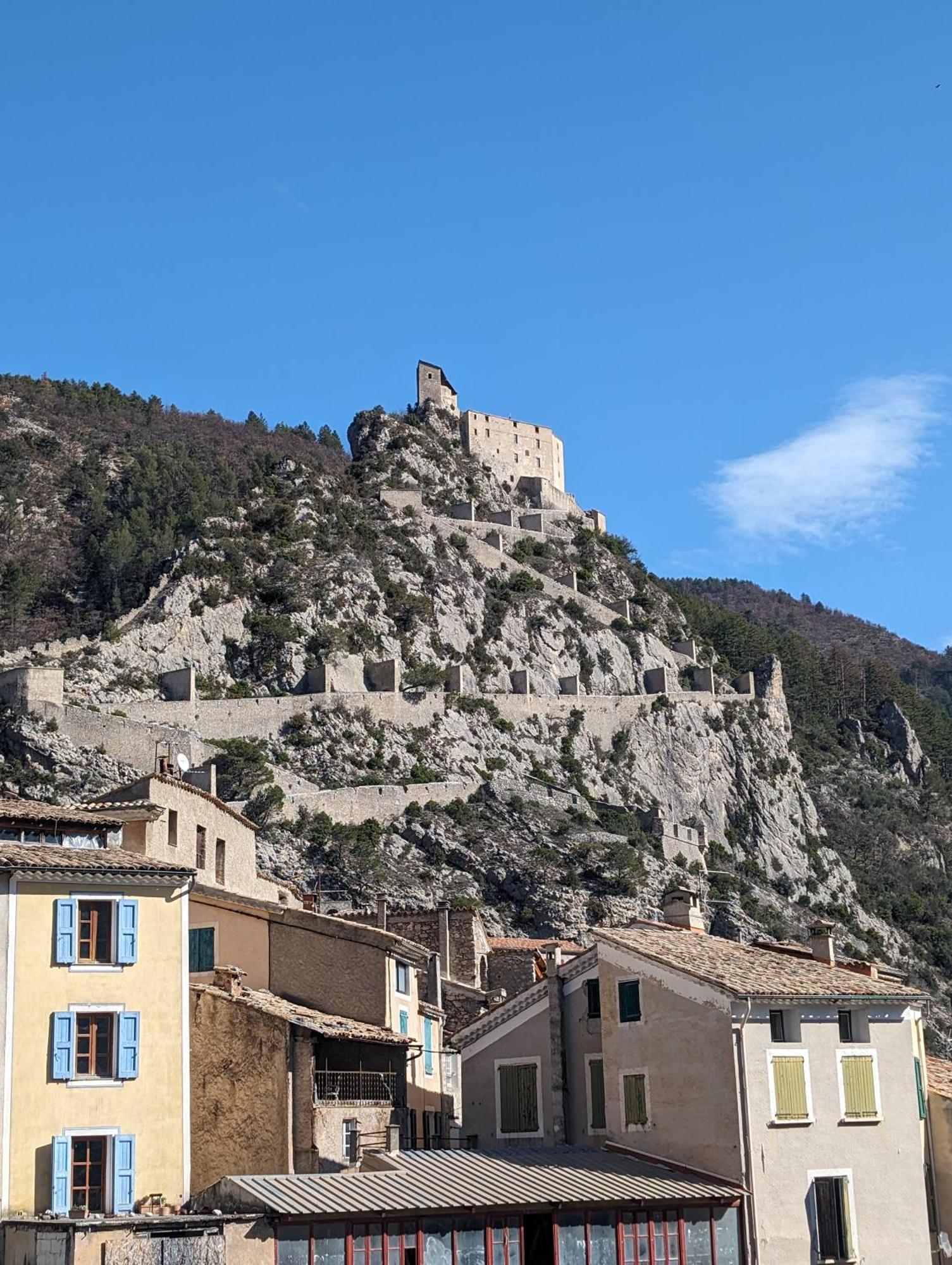 Apartament Duplex "La Belle Vue " Entrevaux Zewnętrze zdjęcie