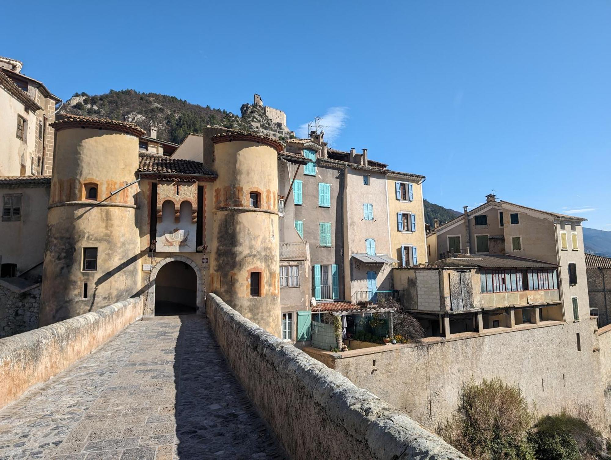 Apartament Duplex "La Belle Vue " Entrevaux Zewnętrze zdjęcie